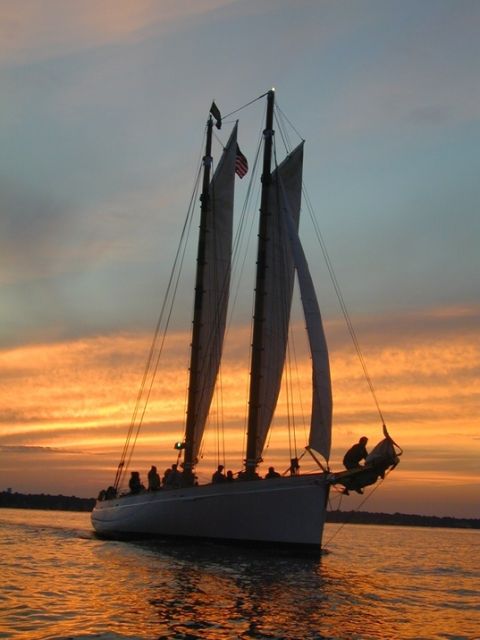 NYC: Sunset Sail Aboard Schooner Adirondack - Ellis Island and the Statue of Liberty