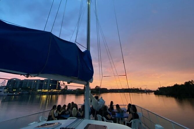 Orange Beach Sunset Sailing Cruise - Leaving Orange Beach aboard the Cetacean