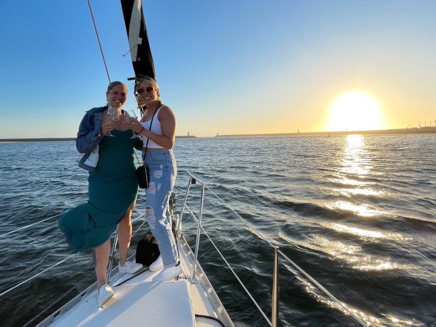 Porto: Best Charming Sailboat Cruise Sunset - Heading west toward Lordelo do Ouro and Massarelos