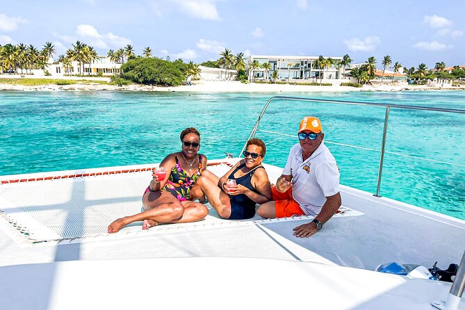 Premium Catamaran Afternoon Sail: Snorkeling and Lunch - Malmok Reef is the easier second water stop