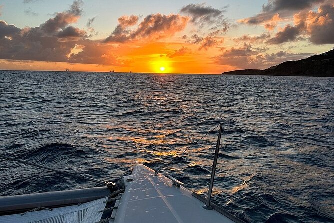 Private Full-Day Luxury Sailing Catamaran Charter in Sint Maarten - A second swim, with snacks and island stories