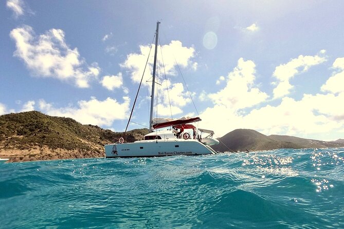 Private Full-Day Luxury Sailing Catamaran Charter in Sint Maarten - When wind changes the plan