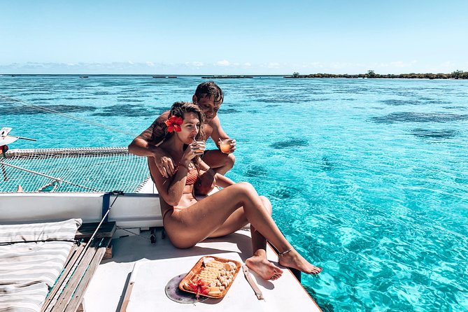 PRIVATE Half Day Tour : Moorea Snorkeling & Sailing on a Catamaran named Taboo - The underwater tiki site