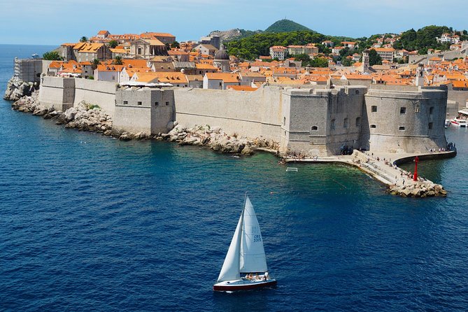 Private Sailing Adventure in Dubrovnik - Sailing Away From Lapad Bay