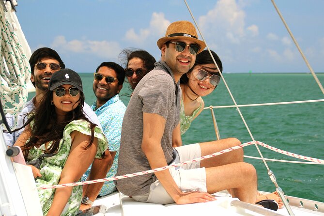 Private Sailing on the Miami Bay - Biscayne Bay - Stiltsville adds a strange piece of Miami history