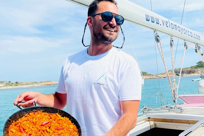 Private sailing with Paella and Tapas in Palma - Palma Cathedral from the water