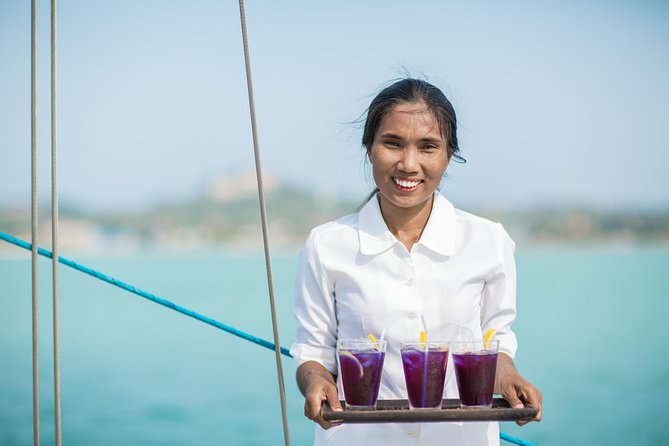 Private Sailing Yacht Charter by Independence from Koh Samui - Food, drinks, and the onboard service