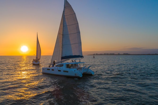 Puerto Vallarta, Luxury Sunset Sailing - The route across Banderas Bay