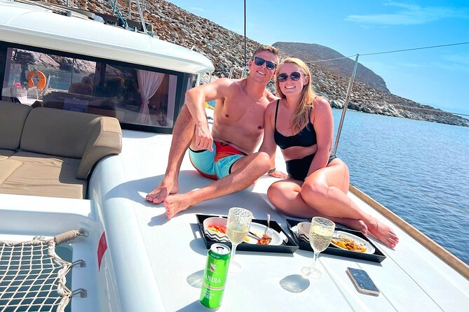 Rethymno Catamaran Cruise: Healthy Lunch & Open Bar - A Cretan lunch with an open bar