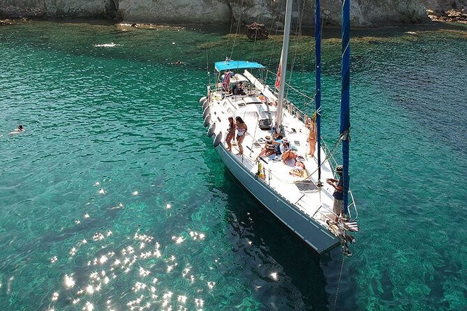 Round of Milos and Poliegos Sailing boat snorkelling cruise - Starting at Adamantas at 9:00 a.m.