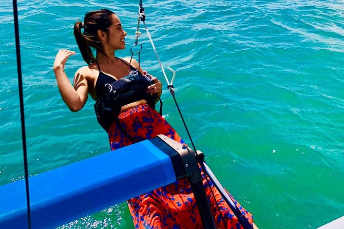Sail Biscayne Bay: An Intimate Eco-Adventure with Snorkeling - What the small catamaran feels like on the water