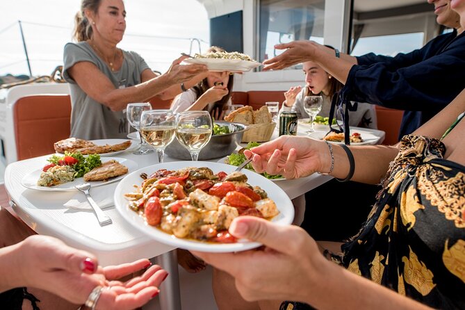 Sail the Athenian Coastline on a Catamaran with Meal & Wine - Morning sailing or afternoon sunset cruise