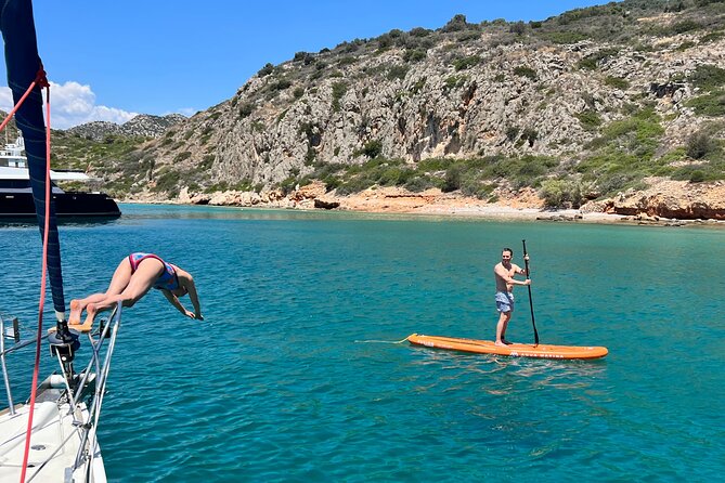Sailing Nafplio | All Inclusive Half-Day Cruise - Romvi Island and the main swimming hour