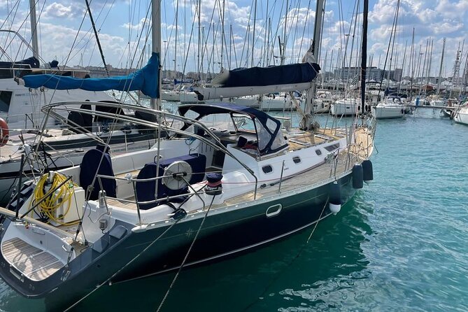 Sailing ship from Porto San Paolo (S.Teodoro-Olbia) to Tavolara, Molara - Molara’s swimming pools and turquoise water