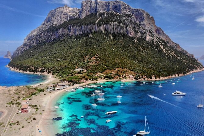 Sailing ship from Porto San Paolo (S.Teodoro-Olbia) to Tavolara, Molara - The protected Tavolara-Punta Coda Cavallo marine area