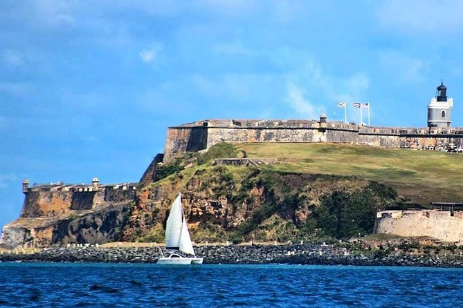San Juan Catamaran Sunset Sail with Drinks Included - Sailing, motoring, and the honest drawback