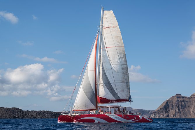 Santorini Sailing Dream Catcher with BBQ Lunch and Drinks - Choosing the morning or afternoon departure