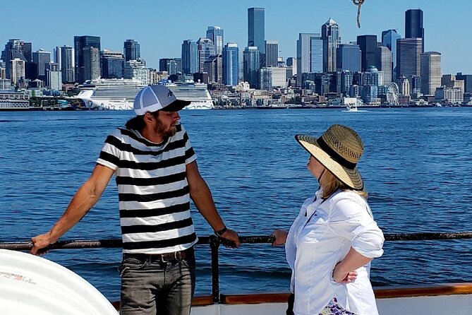 Seattle Sailing Harbor Tour - Seattle’s waterfront from the deck