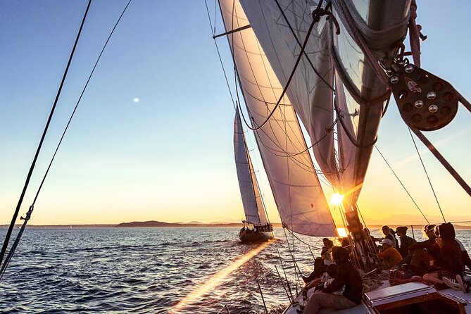 Seattle Sunset Sail BYOB - Looking toward the Space Needle