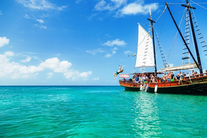 Set Sail in Aruba: Jolly Pirate Cruise with Snorkel Adventure - Open bar, music, and the right kind of party atmosphere