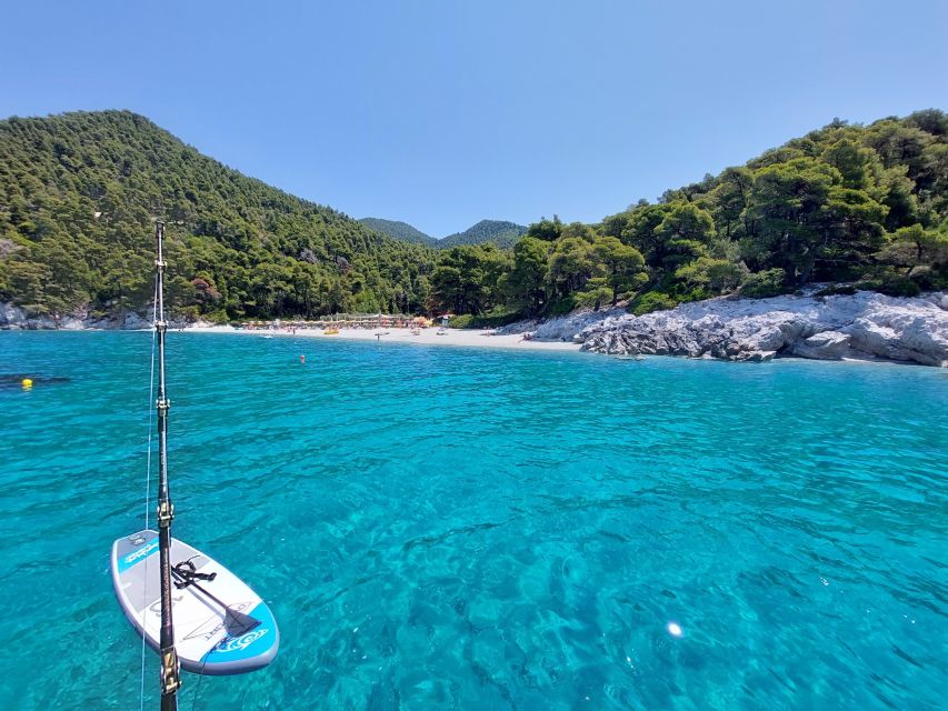 Skiathos: Full-Day Sailing Cruise with Lunch - Skopelos, Kastani Beach, and movie scenery