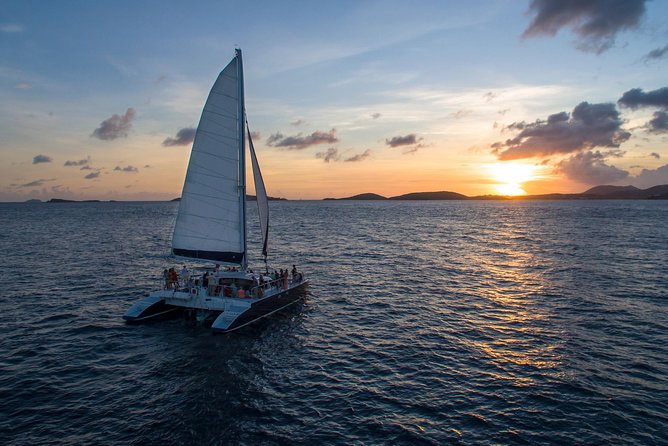 St. John Days End Sunset Sail Open Bar & Hors D'oeuvres - Westin - What the route gives you from the water