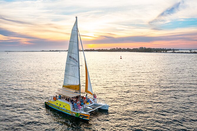 Sunset Dolphin Sail Aboard the Footloose Catamaran - Finding the best seat on the catamaran