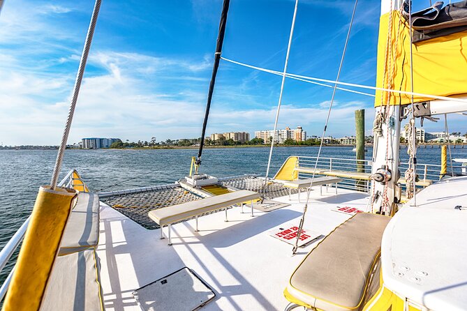 Sunset Dolphin Sail Aboard the Privateer Catamaran - The sunset itself is the main event