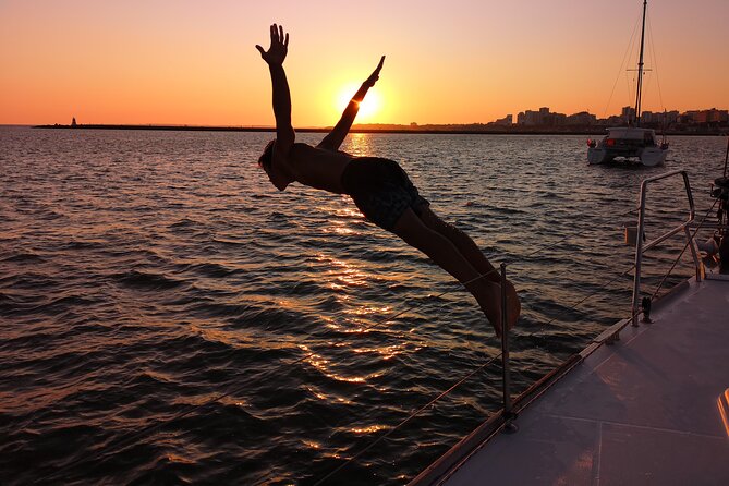 Sunset on a Luxury Sailing Yacht from Vilamoura (Max 12 Guests) - A relaxed sunset sail from Vilamoura