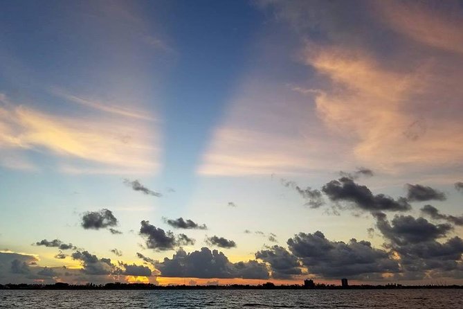 Sunset Sail in Miami: Complimentary Champagne Toast - Music, crew, and the overall mood