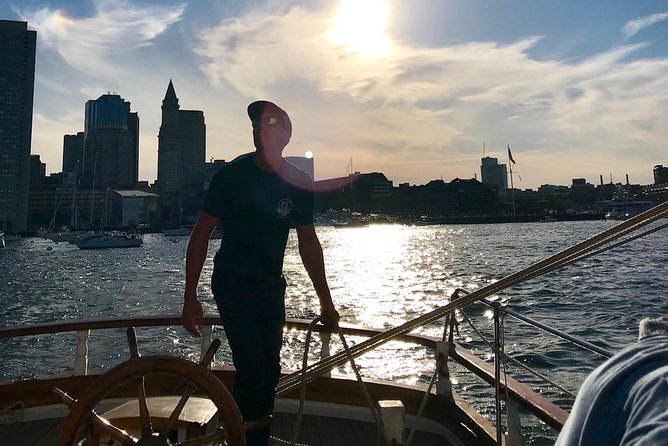 Sunset Sailing Cruise on a Tall Ship in Boston Harbor - The best place to enjoy a drink at sunset
