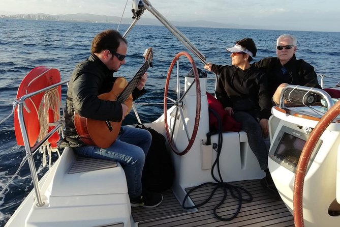 Sunset Sailing Experience w/ Live Spanish Guitar & Spanish Tapas - What the two-hour route feels like
