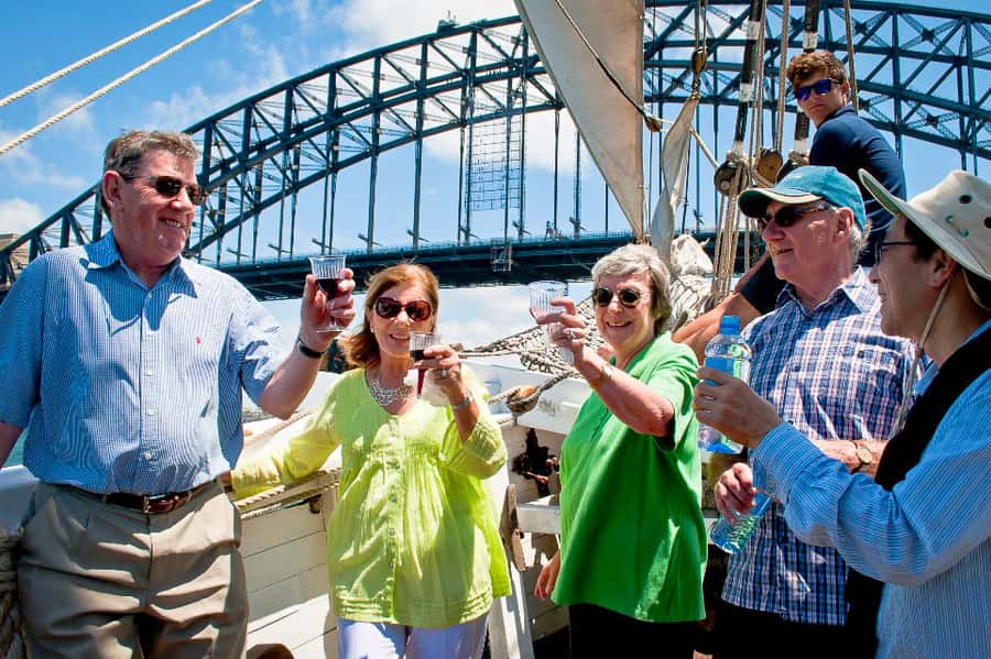 Sydney Harbour: Tall Ship Afternoon Cruise - Sailing past the Opera House and Fort Denison
