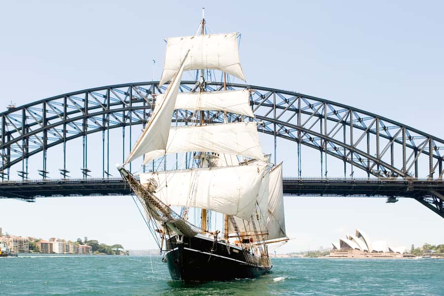 Sydney Harbour: Tall Ship Afternoon Cruise - Campbell’s Cove is the practical starting point