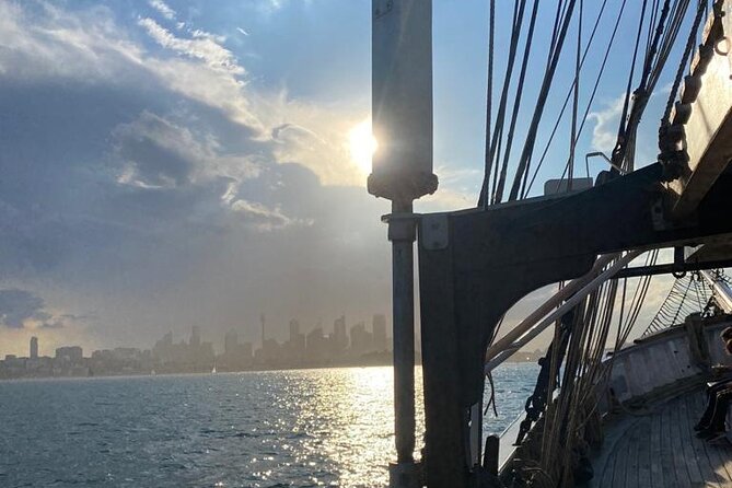 Sydney Harbour Tall Ship Twilight Dinner Cruise - Passing the Opera House and Harbour Bridge