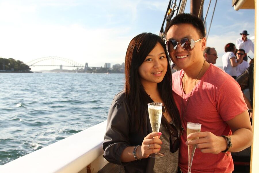 Sydney: Tall Ship Harbour Twilight Dinner Cruise - Twilight is the real star of the itinerary