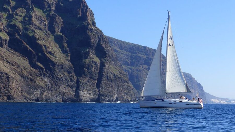 Tenerife: Los Gigantes Whale Watching Cruise by Sail Boat - A small sailing boat, not a floating crowd