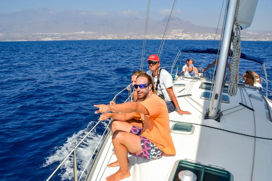 Tenerife: Sailboat Tour Whale Watching Food and Snorkeling - Comfort, cabins, and the question of seasickness