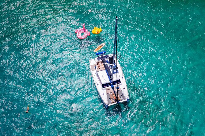 Tulum: Luxury Sail & Snorkel – All Inclusive 34' Catamaran - What the private format is really worth