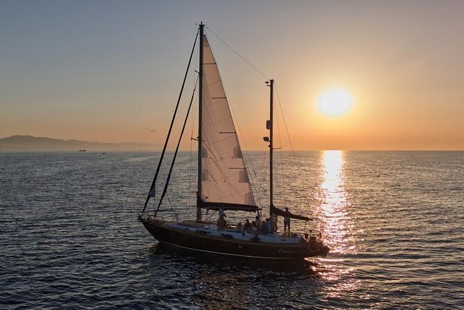 Unique 2 masts Classic Sailing Yacht in Barcelona - Following Barcelona’s coastline for two hours