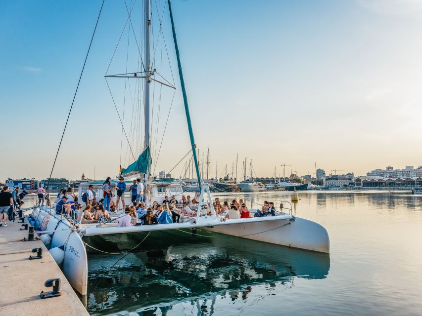 Valencia: Sailing Catamaran Cruise with Sunset Option and DJ - Seating, space, and comfort onboard