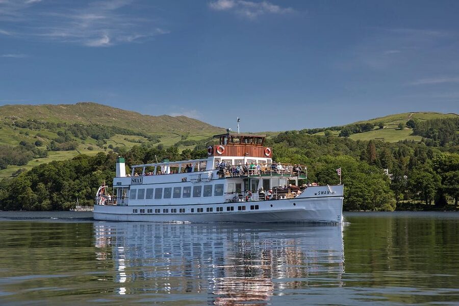 Windermere Red Cruise: Sail Between Bowness and Ambleside - The view across northern Windermere