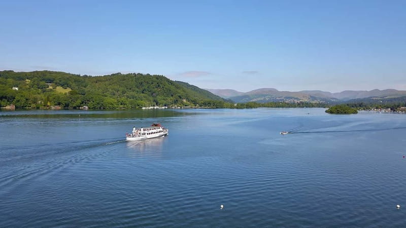 Windermere Yellow Cruise: Sail between Bowness and Lakeside - The crossing to Lakeside