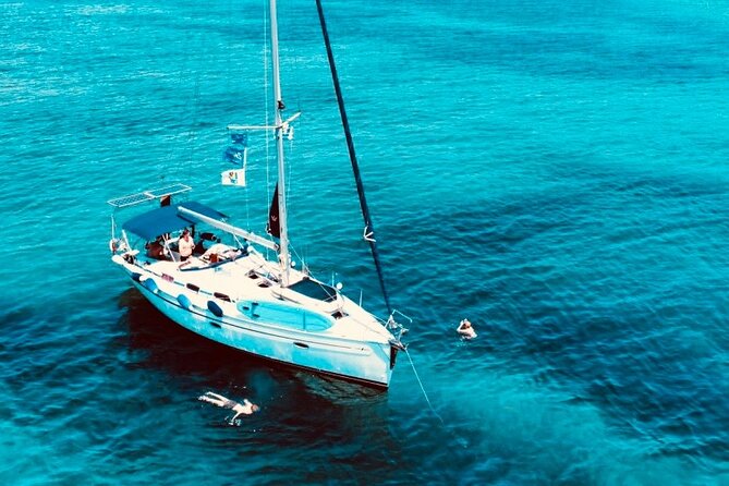 Yacht Me Up – Private All-Inclusive Cannes Sailing Fever - The Croisette and Palais des Festivals from the water