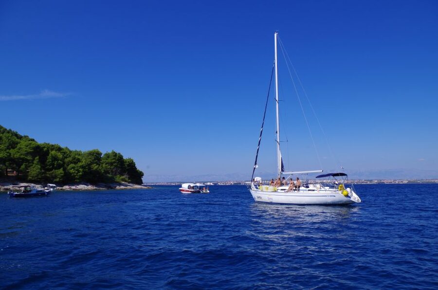 Zadar Half Day Sailing Trip - The long return through the Zadar Channel